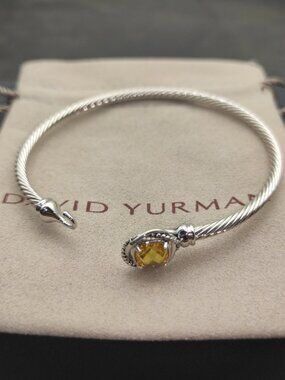 David Yurman 925 Silver Bracelets with Original